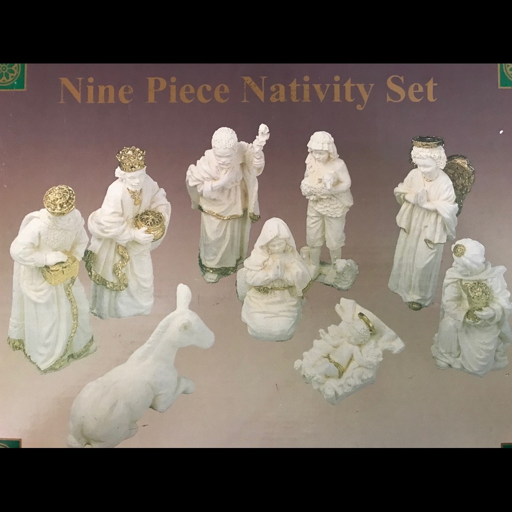 9 Piece Nativity Scene